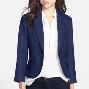 Linen Navy Blazer 💙